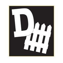 A picture of a D and a fence. It's supposed to mean defense