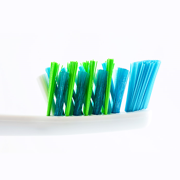 A toothbrush head